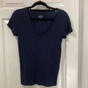 Women’s V-Neck Navy top